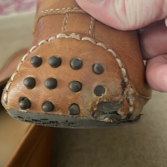 Men’s Cole Haan Brown Tan Leather Penny Loafers Size 12 M - Picture 9 of 12